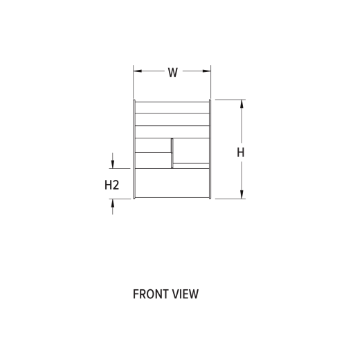 Engineering front view