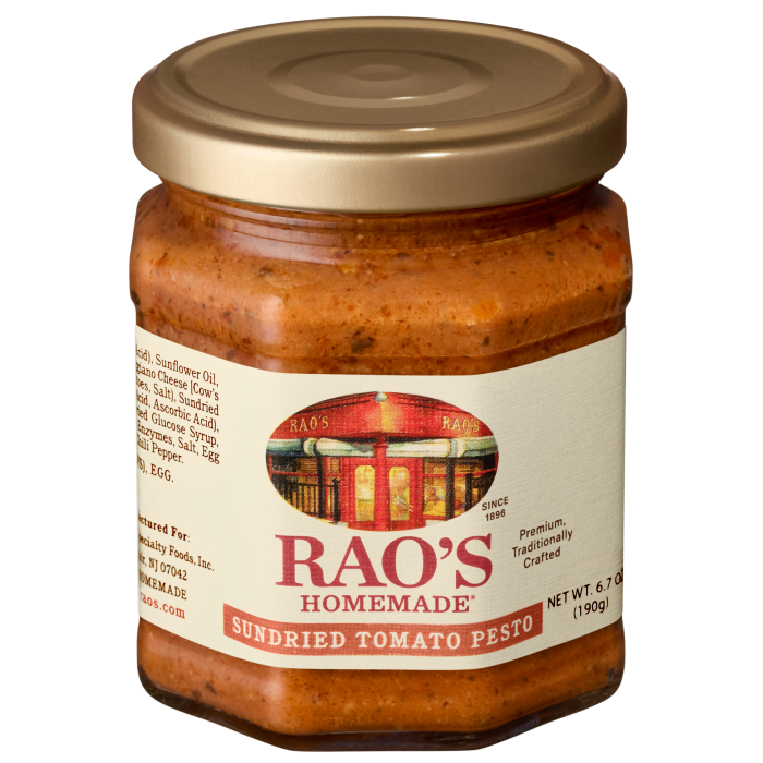 Sun Dried Tomato Pesto Sauce, 6.7 oz