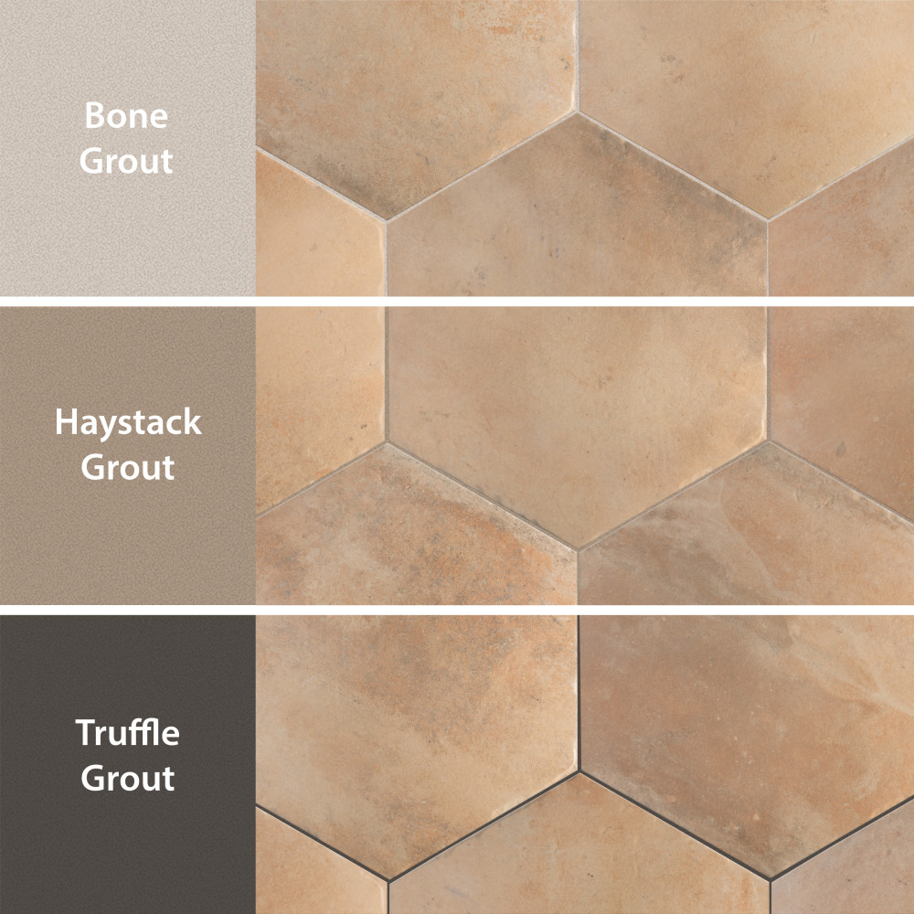 Americana Boston Hex East 14-1/8 in. x 16-1/4 in. Porcelain Floor and Wall Tile