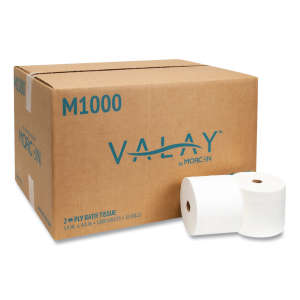 MORM1000, Morcon, Valay Small Core, 2 ply, 3.9in Bath Tissue