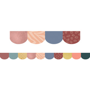 Wonderfully Wild Scalloped Die-Cut Border Trim