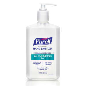 Gojo, PURELL® Advanced Moisturizing 2in1 Hand Sanitizer Liquid,  12 oz Bottle