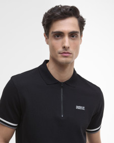 Buxton Short-Sleeved Polo Shirt Black