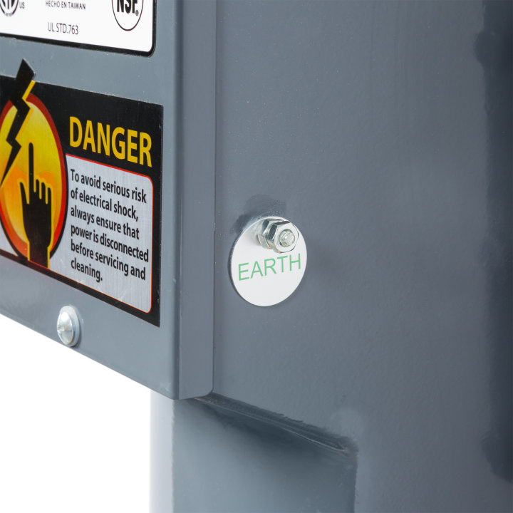 20-quart 110- to 120-volt bench mixer with safety guard