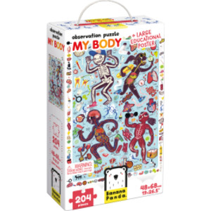 Observation Puzzle, My Body, Ages 7+