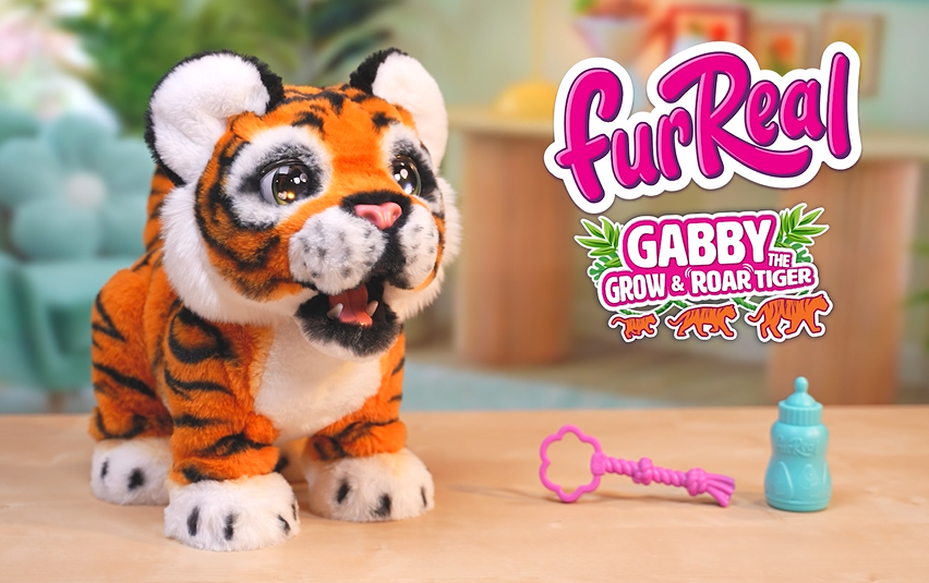furReal Gabby the Grow & Roar Tiger product video