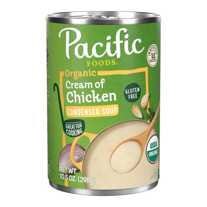 Organic Cream of Chicken Condensed Soup