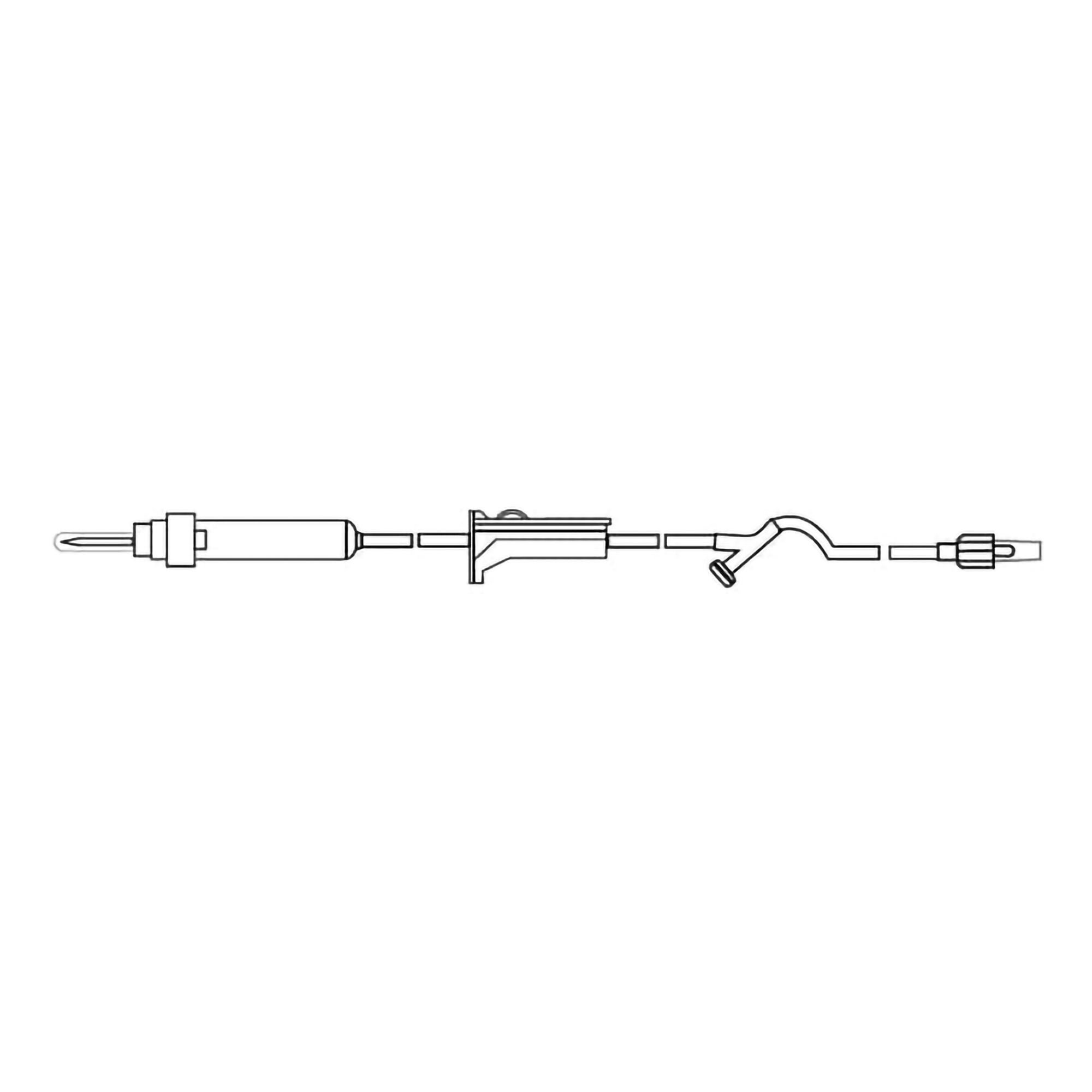 MedSource International IV ADMIN SET, 10DROP 72" (50/CS)