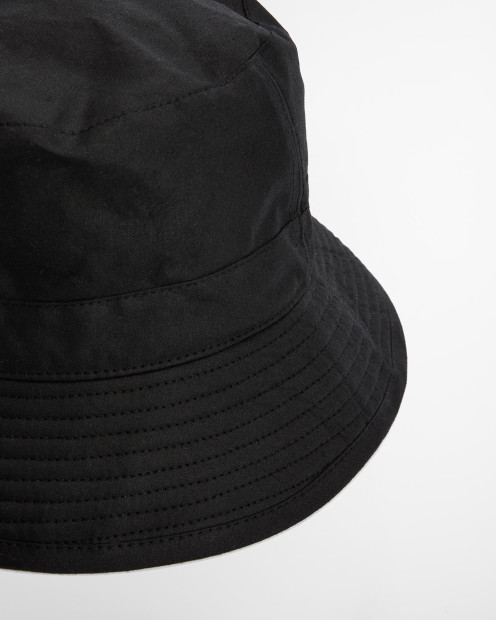 Barbour x Kaptain Sunshine Caped Bucket Hat Black
