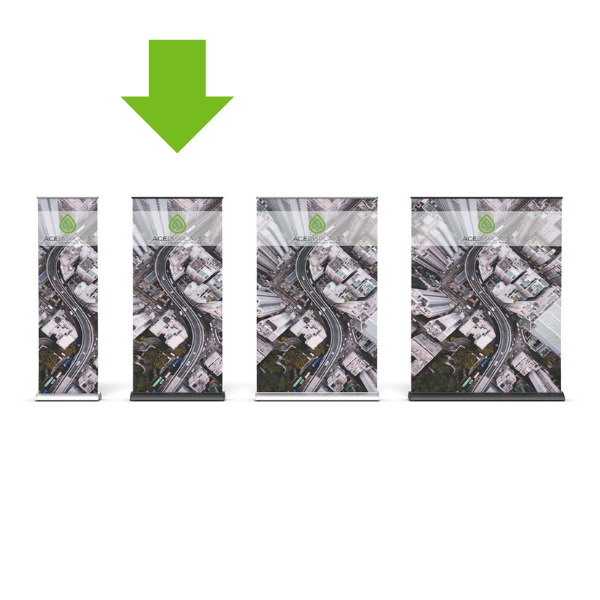 Banner Stand Width 36"w