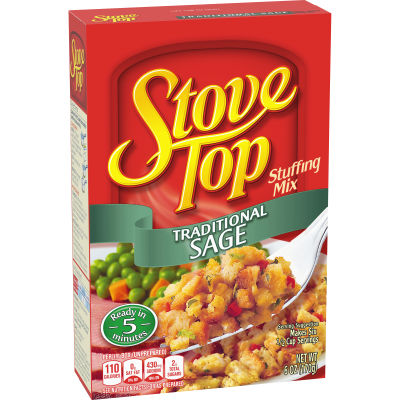 Stove Top Traditional Sage Stuffing Mix, 6 oz Box