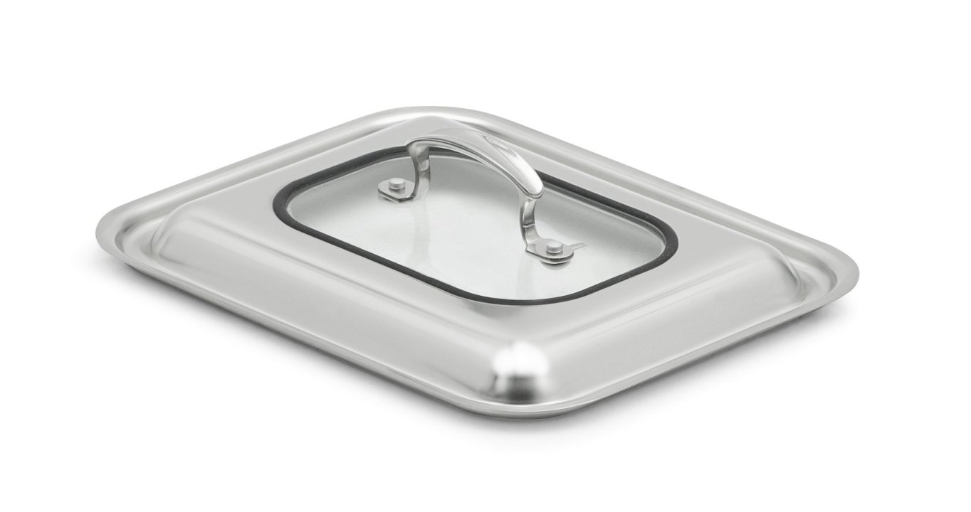 Miramar® glass lid for large rectangular food pans