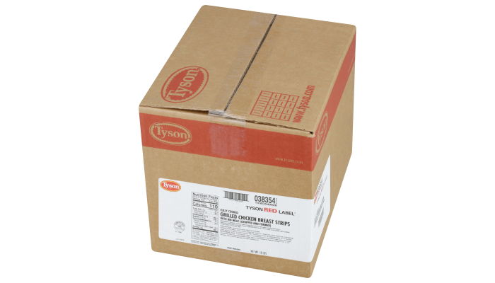Tyson Red Label® Fully Cooked Unbreaded Grilled Chicken Breast Strips, Small_image_5