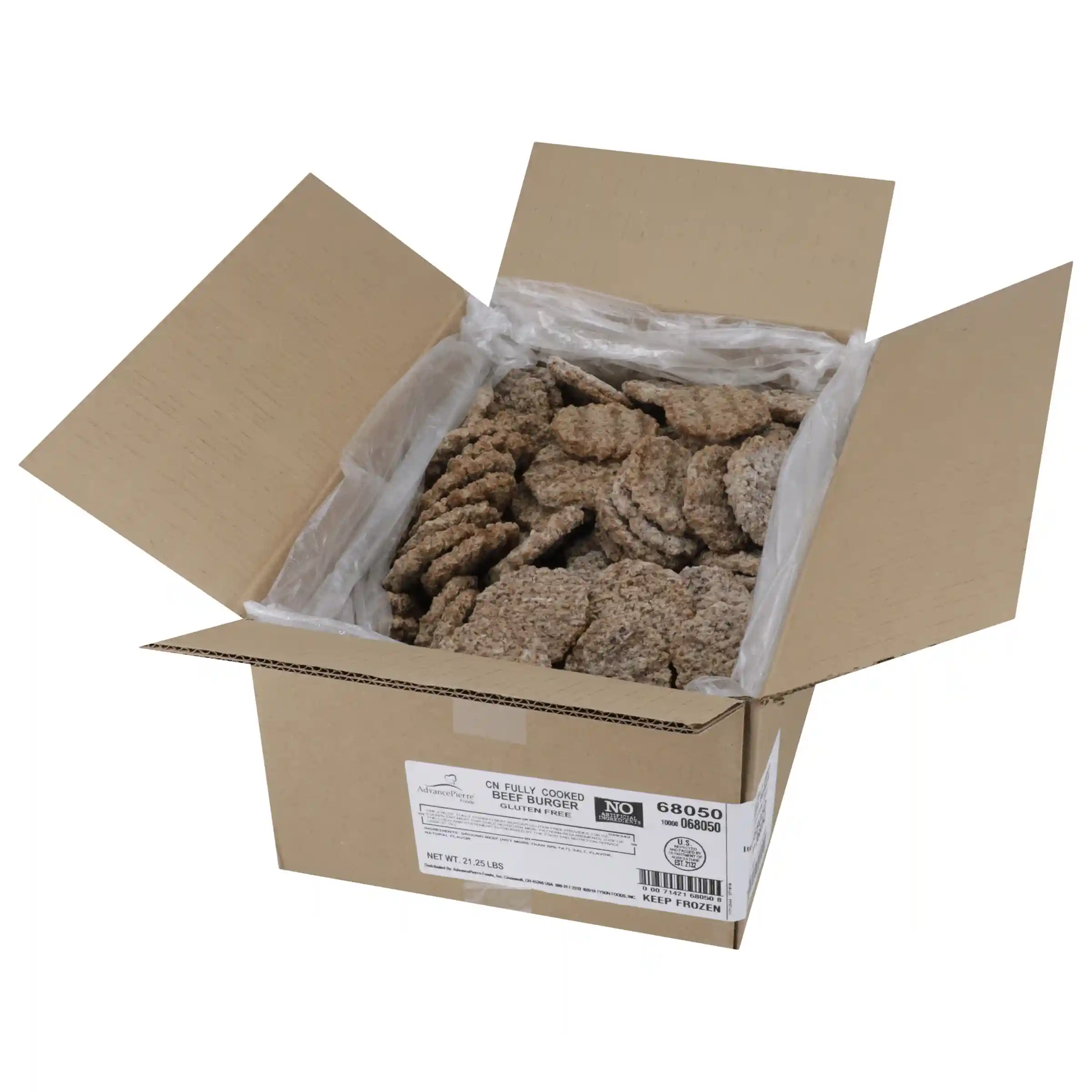 AdvancePierre™ Fully Cooked Gluten Free Flame Grilled Beef Burger, 2 oz._image_4