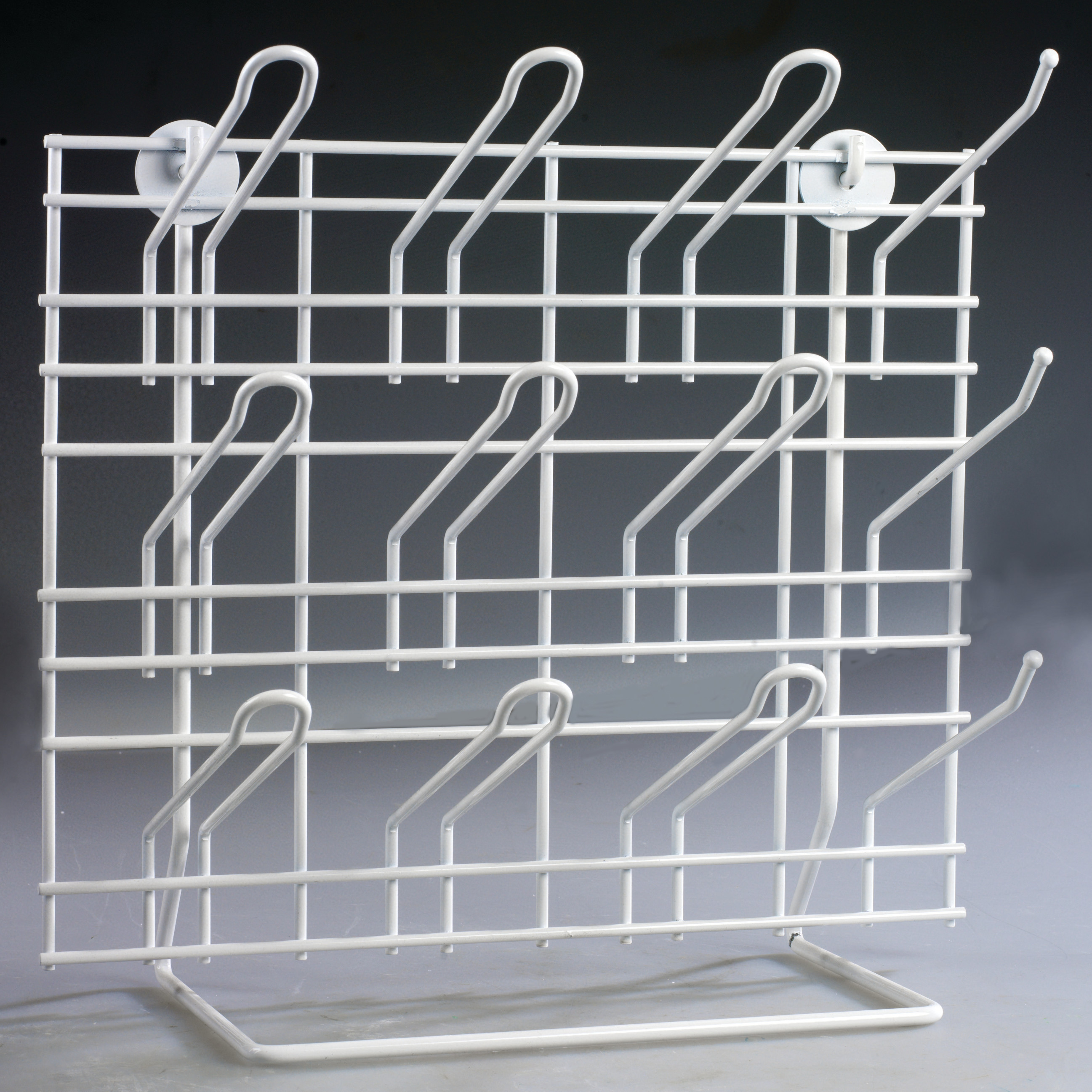 Wrought Iron Ribbon Roll Rack 12 Roll Curling Ribbon Rack | DecoPac