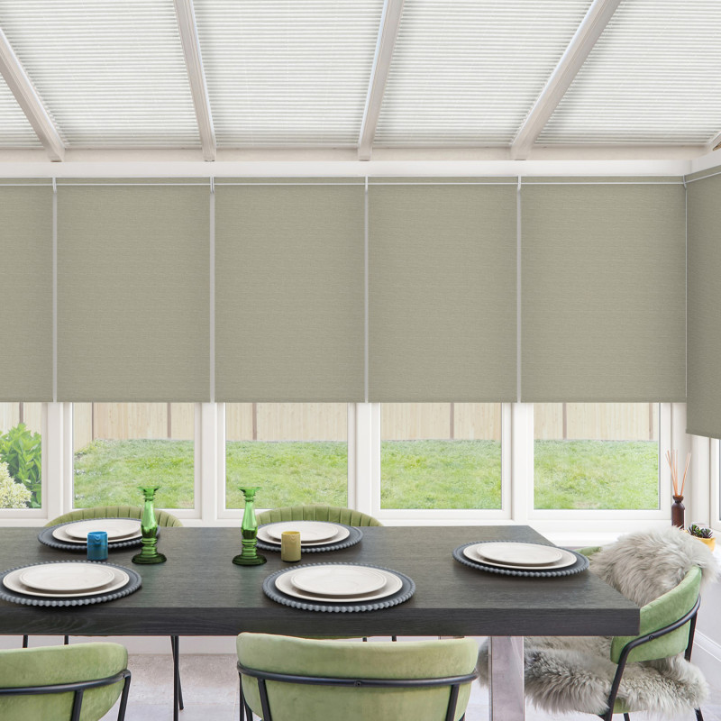 Hattie Mushroom Roller Blind