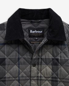 Select Liddesdale Quilted Jacket Navy Winter Dress Tartan