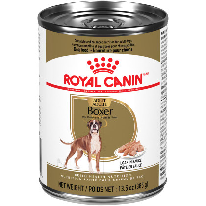 Royal Canin Breed Health Nutrition Boxer Loaf In Sauce Dog Food