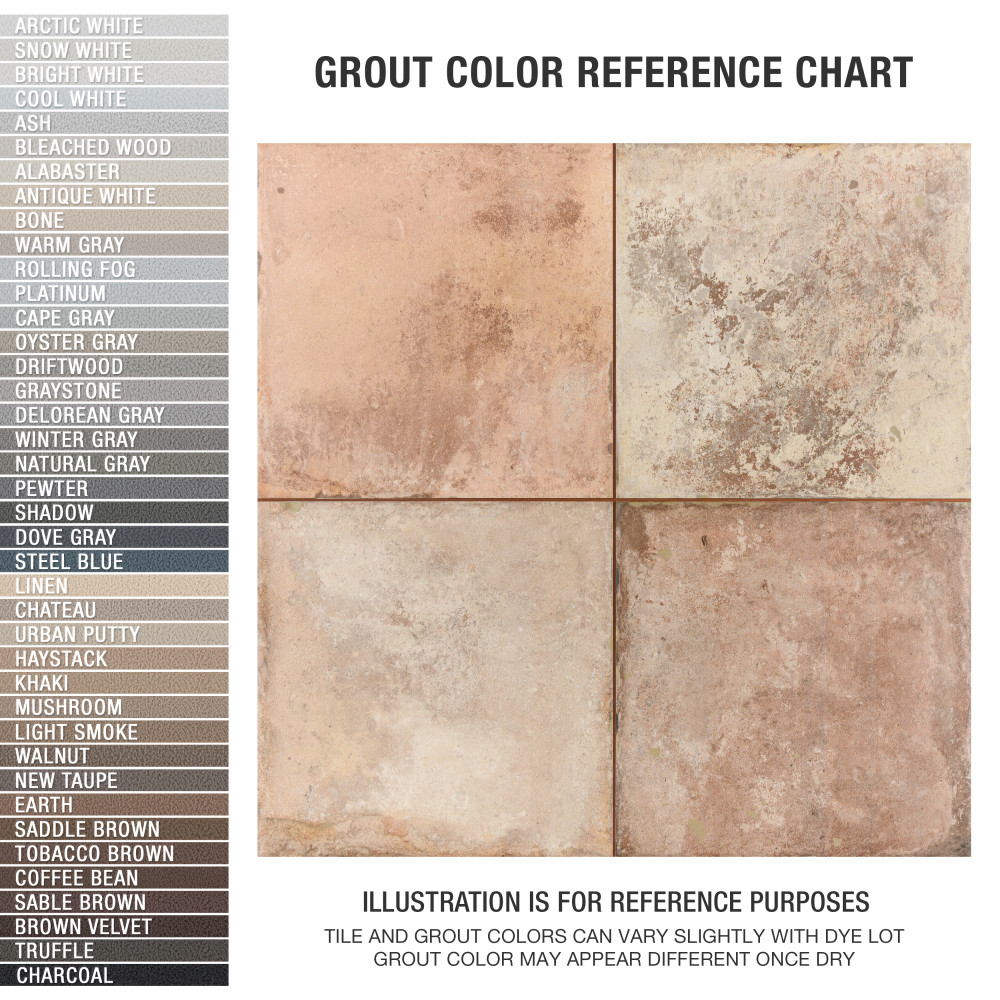 Kings Alora Clay 17-5/8 in. x 17-5/8 in. Ceramic Floor and Wall Tile