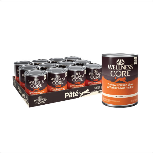 Wellness CORE Paté Turkey & Chicken Liver Front packaging