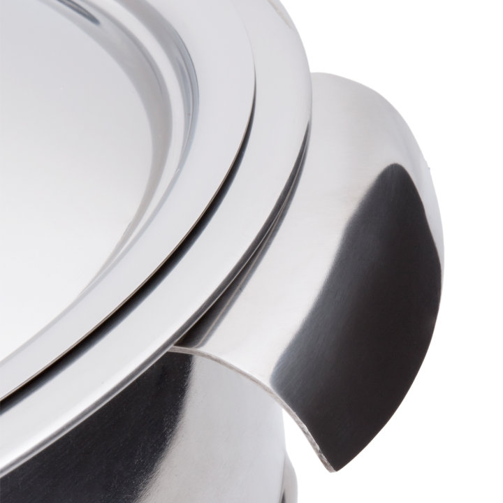 4 ⅕-quart Maximillian Steel™ round chafer