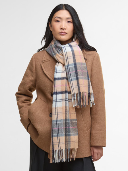 Serena Tartan Lambswool Scarf