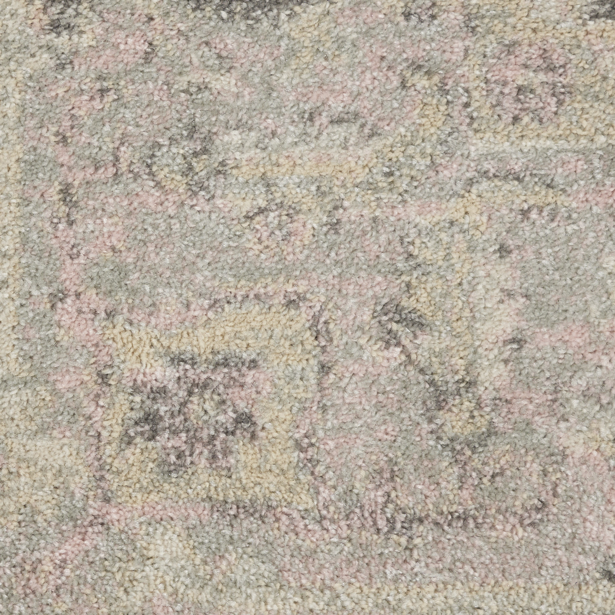 Nourison Tranquil 8' x 10' Ivory Pink Vintage Indoor Rug