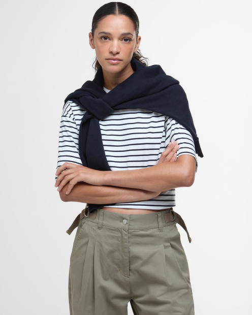 Amber Tapered Trousers Dusky Green