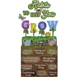 Curiosity Garden Habits to Help You Grow Mini Bulletin Board Set