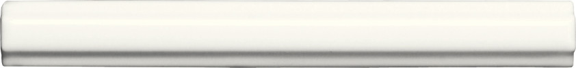 Delray White Caps 11/16×6 Stripe Liner Glossy