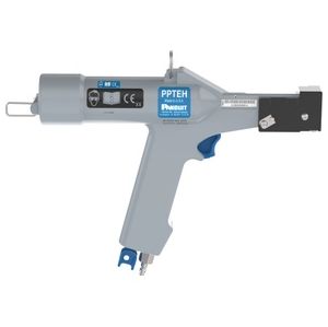 PPTEH Pneumatic Cable Tie Hand Tool, Light Gray, 11.6x2.14", PK1