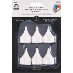 Bottle Top Writer Tips Paint Tools, 6-Piece Set