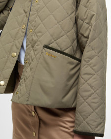 Anise Quilted Jacket Dusky Green/Ancient