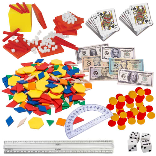 Fourth Grade Math with Confidence Manipulative Set