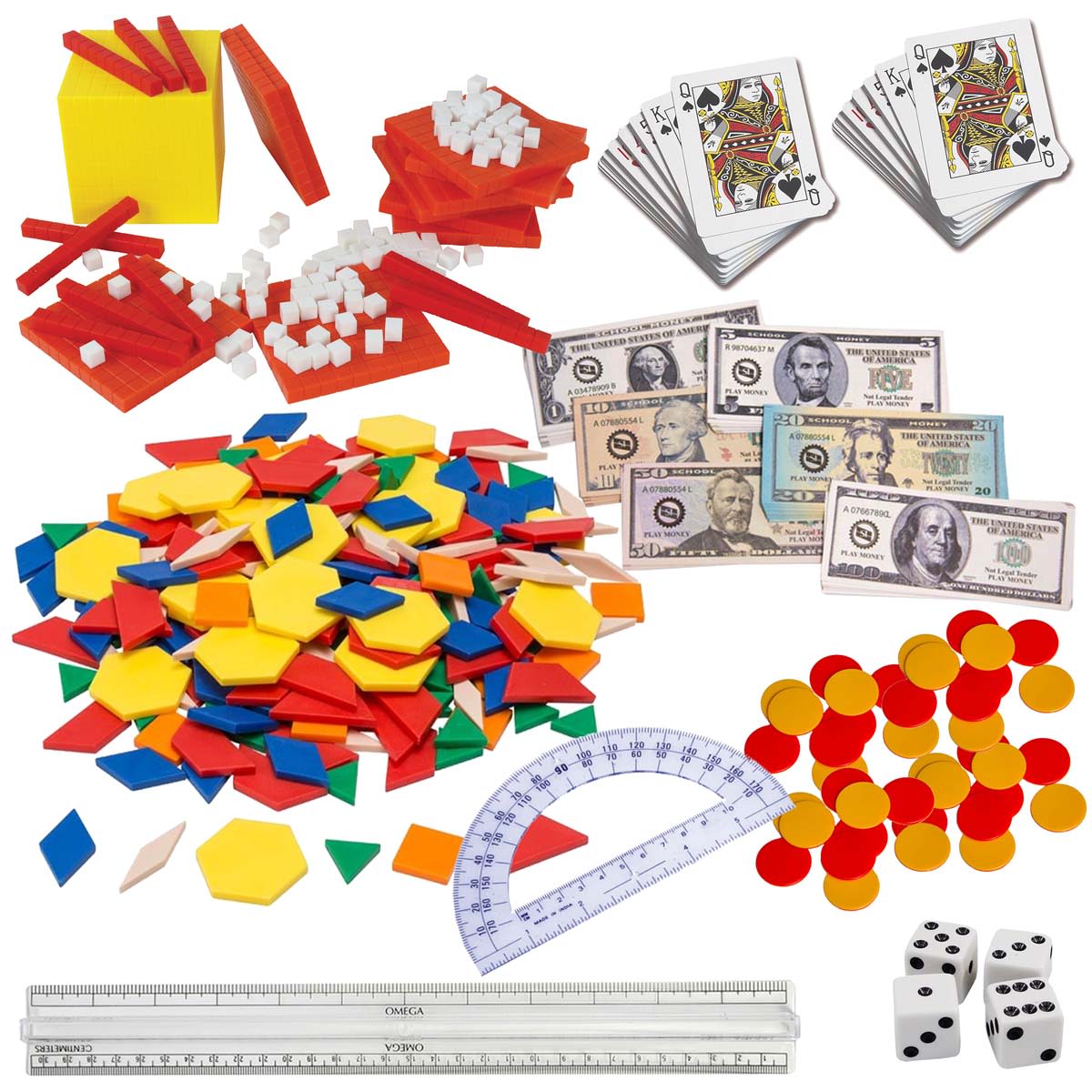 Fourth Grade Math with Confidence Manipulative Set