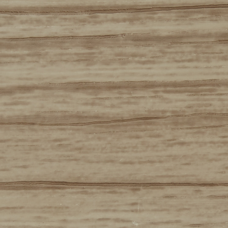 Pale beige wood paneling with subtle horizontal grain lines, laid in parallel planks; surface shows fine striations and small scuffs, evenly lit close-up with neutral indoor lighting.