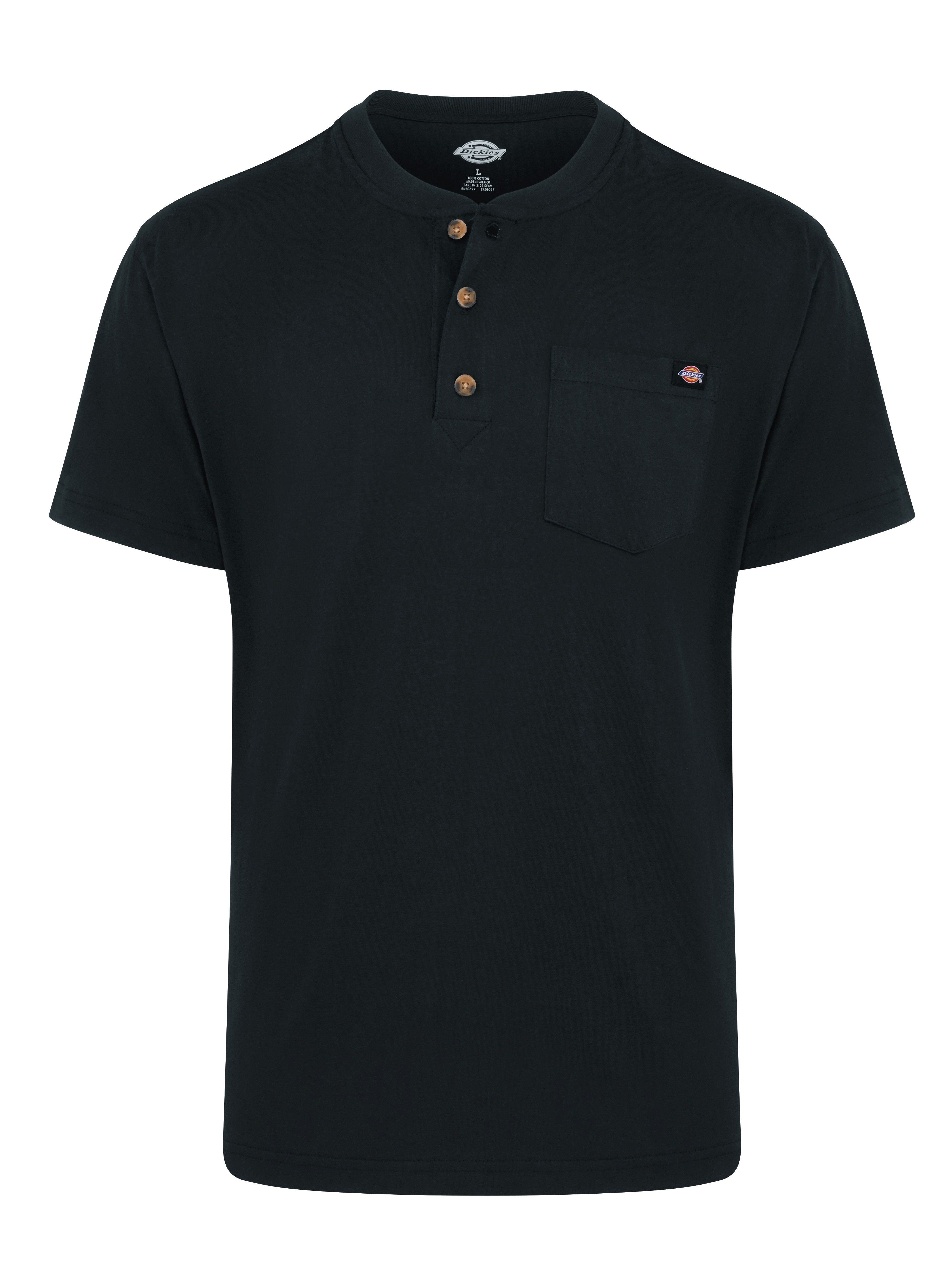 Men‘s Short-Sleeve Traditional Heavyweight Henley-Dickies