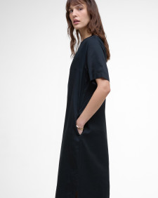 Clara T-Shirt Maxi Dress Black