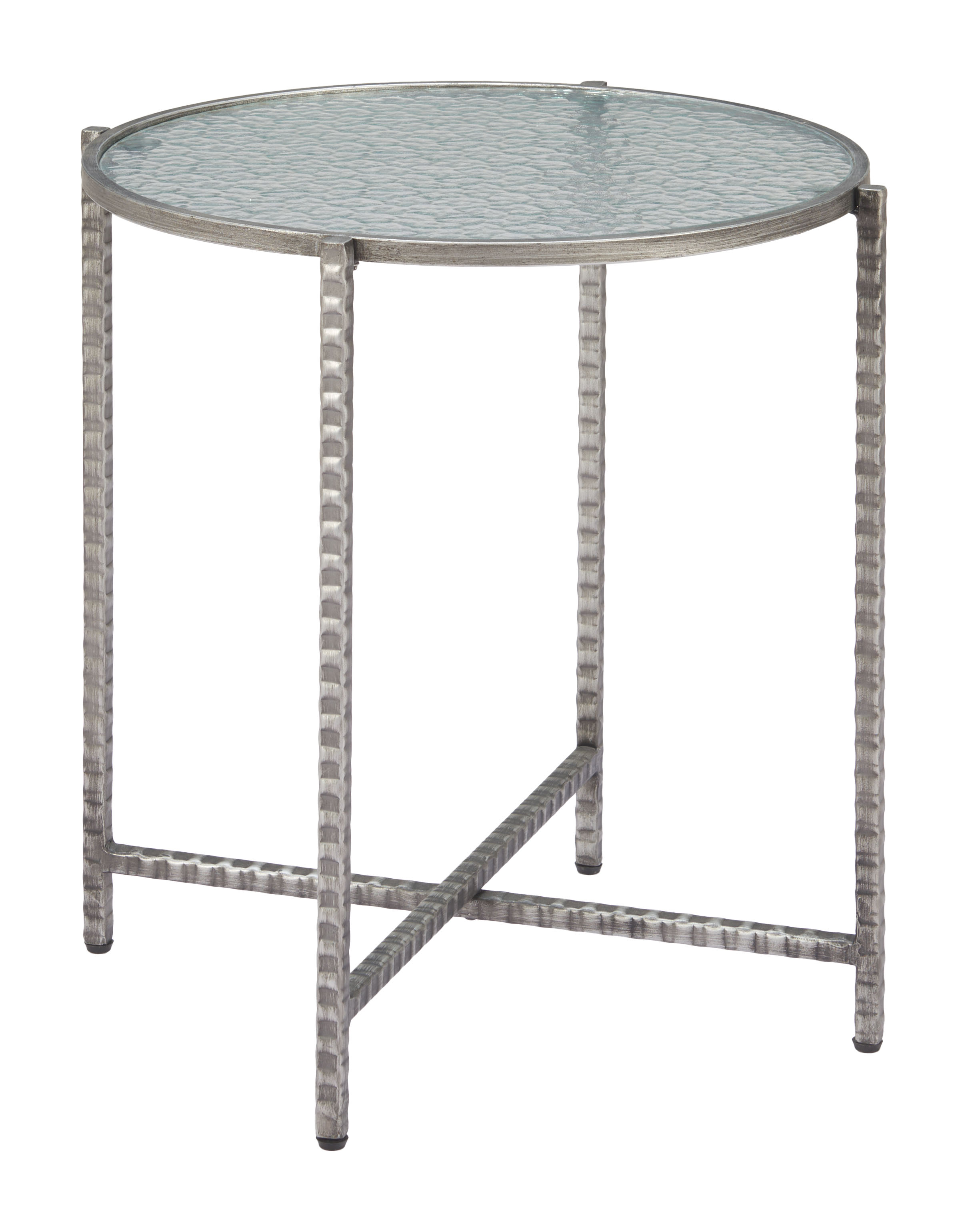 Vetro Side Table Silver product image