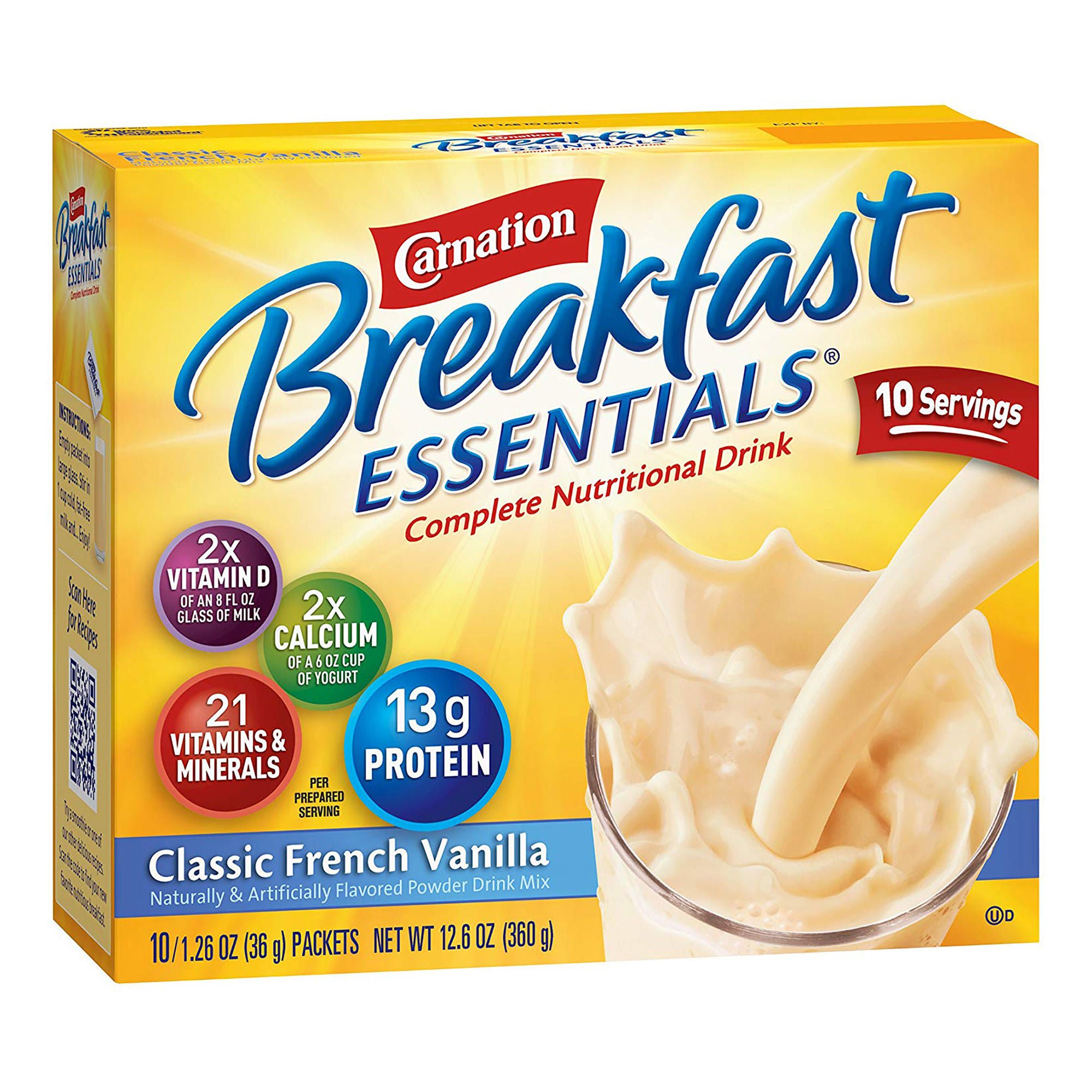 Carnation Breakfast Essentials® Vanilla Nutritional Drink