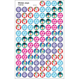 Pegatinas superSpots® Winter Joys, 800 unidades