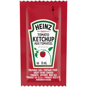 HEINZ Ketchup, sachets individuels – 500 x 8 mL image