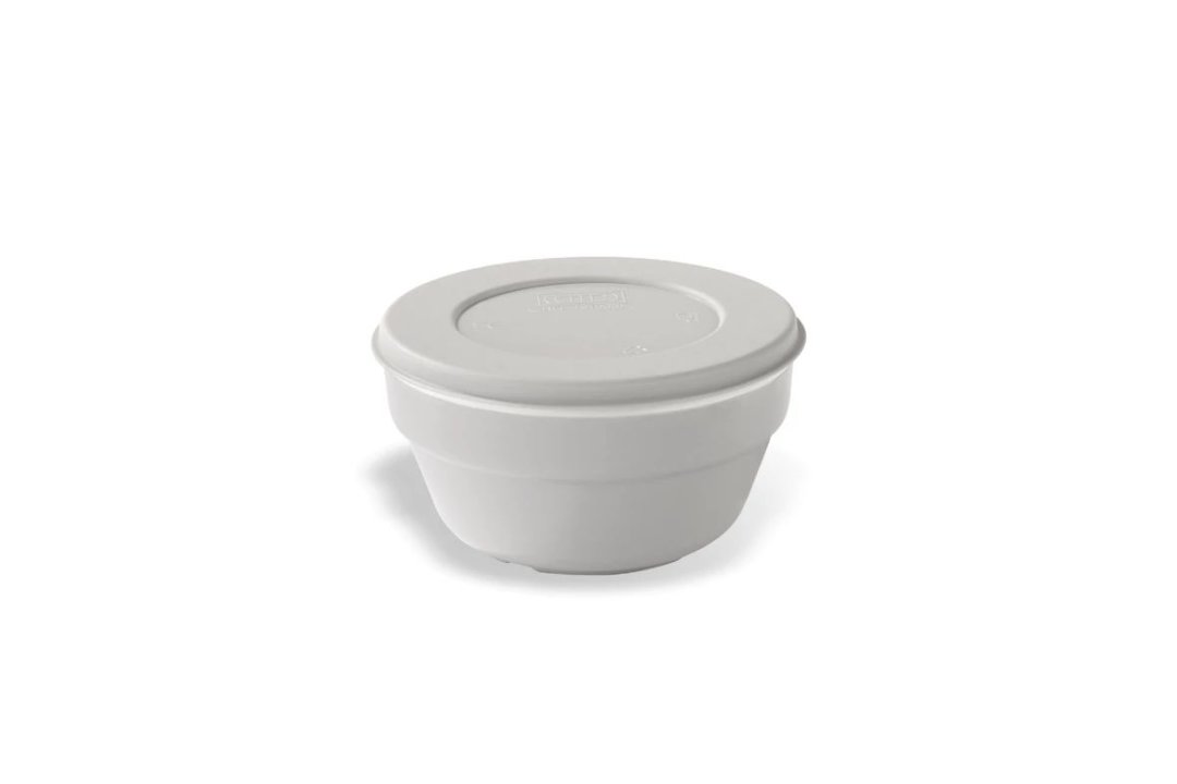 Double wall polycarbonate bowl with lid