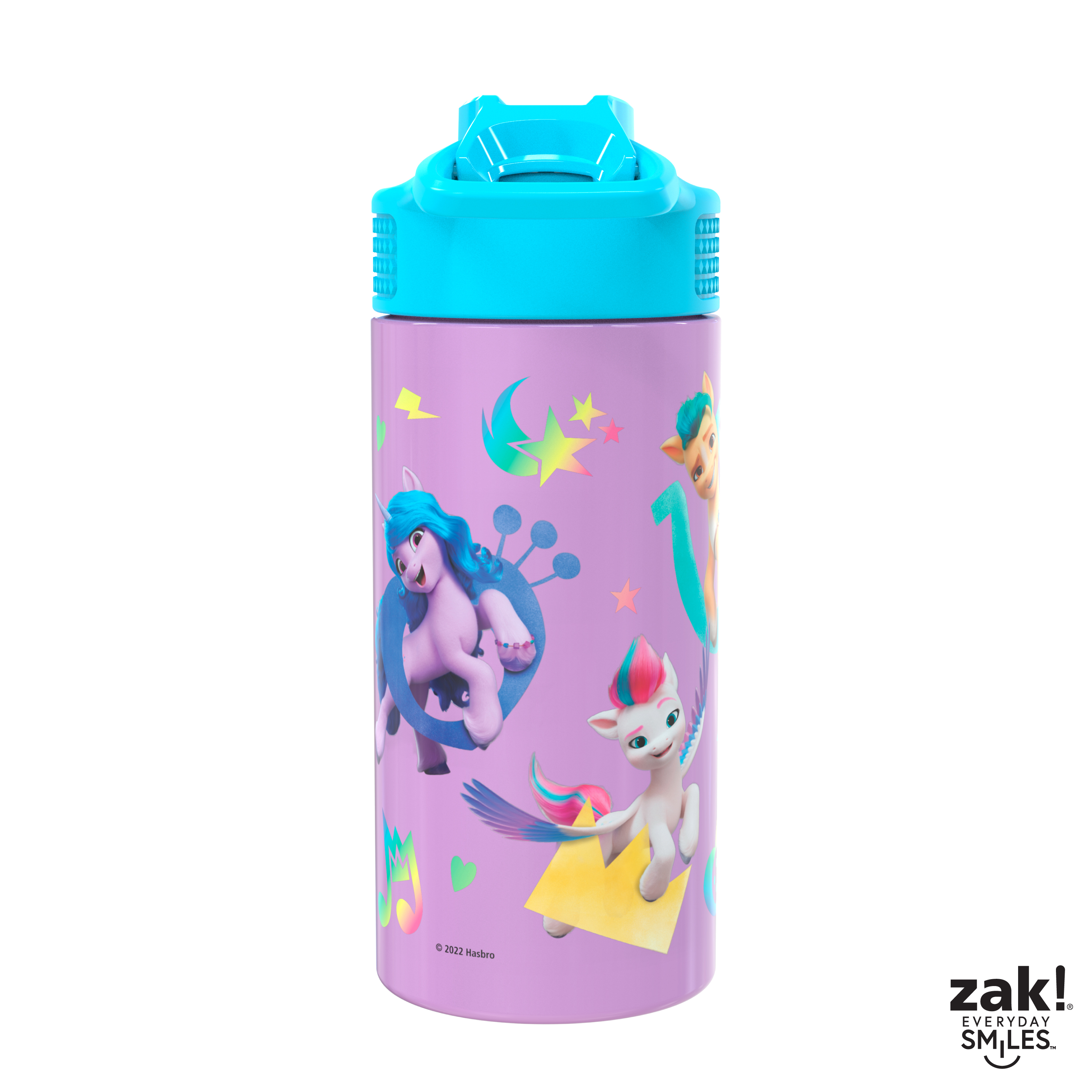 My Little Pony 14 ounce Stainless Steel Vacuum Insulated Water Bottle, Rainbow Dash and Friends slideshow image 2