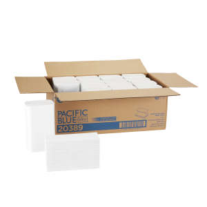 Georgia Pacific, Pacific Blue Select™, Folded Towel, Multifold, 1 ply, White