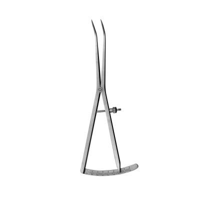 Hu-Friedy Castroviejo Caliper Long Beak, Angled, 0-40mm