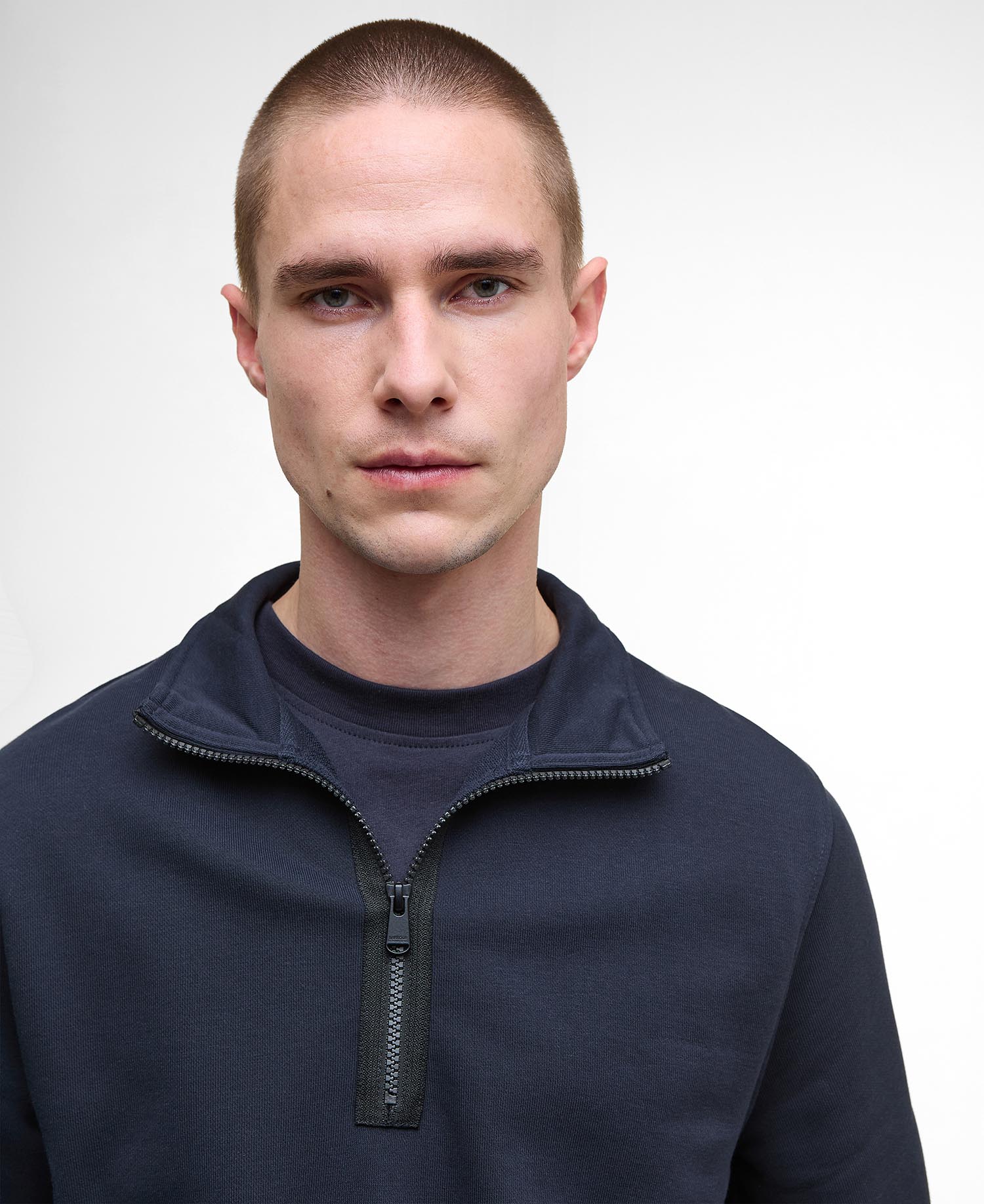 Outline Half-Zip Sweatshirt image number 3