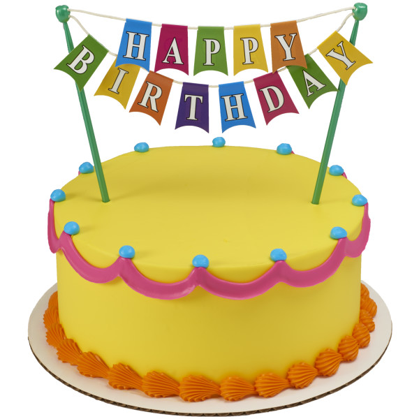 Happy Birthday Banner Layon