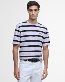 Luca Striped T-Shirt Thistle