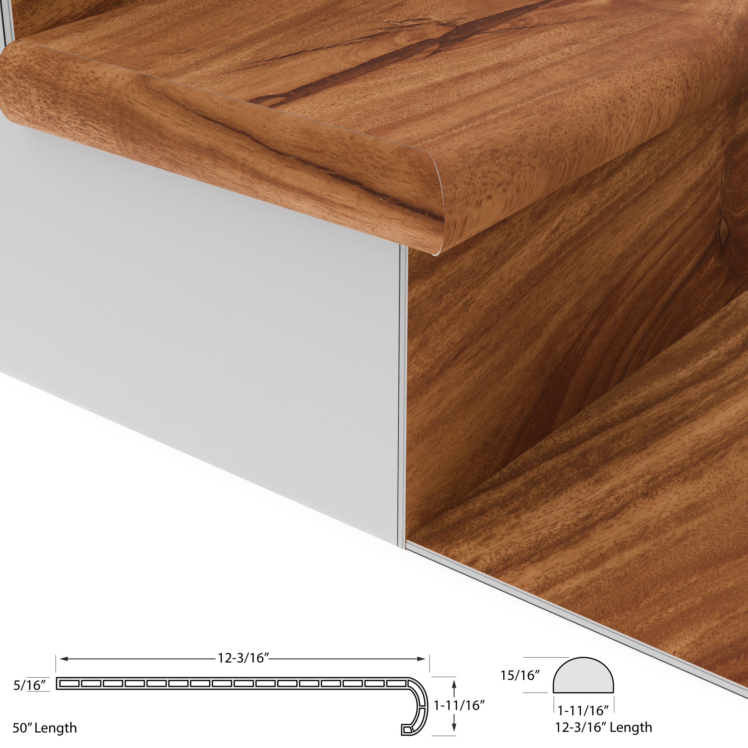 Classic Acacia Tread w/ Cap Universal view 4